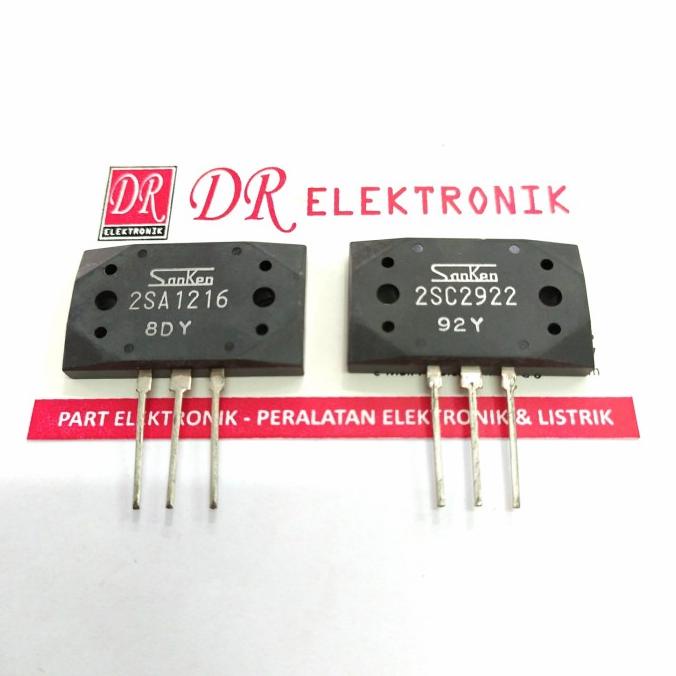 Terbaru Transistor Final 92Y 8DY SANKEN SUPER Ori 2SA1216 2SC2922 A1216/C2922 dre3 Juara