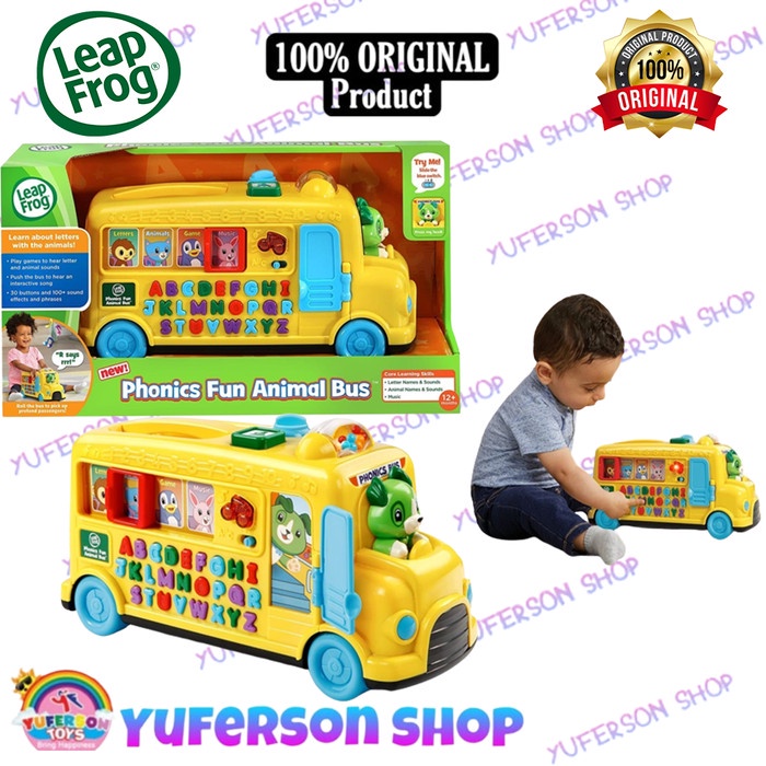 ✅Sale Leapfrog Phonics Fun Animal Bus Diskon
