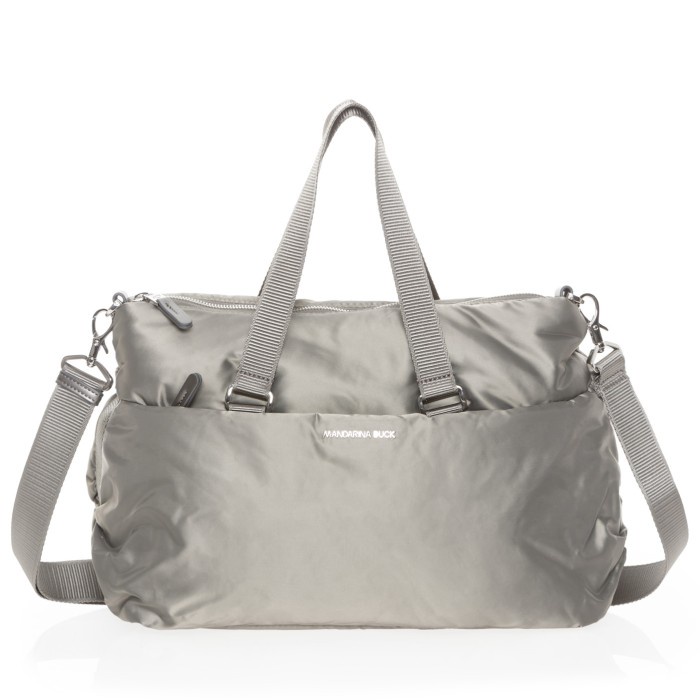 ✅Sale Mandarina Duck Chelsea Shopper Duffle Bag - Iron Gate Diskon