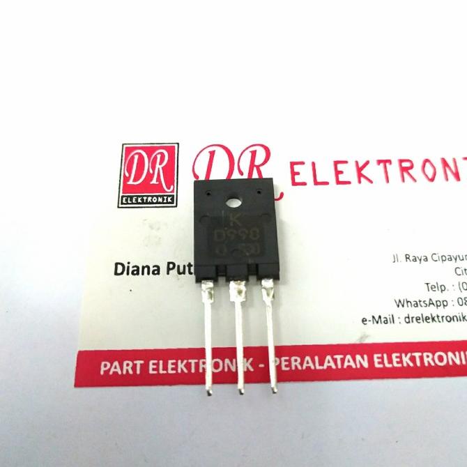Terbaru Transistor ASLI K D998 Original 2SD998 dre3 Juara