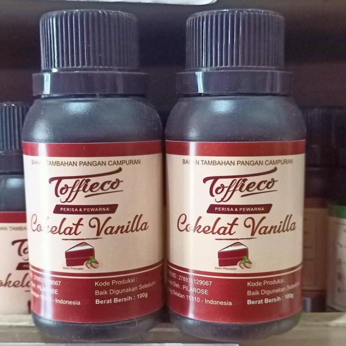 

+++++] Toffieco Pasta Coklat Vanilla 100g