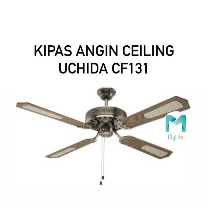 *****] Kipas Angin Ceiling Fan Uchida CF 131/CF131