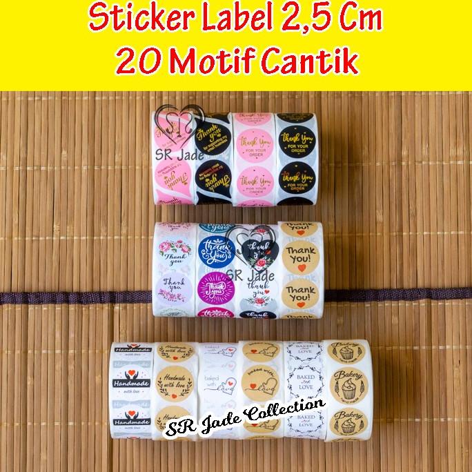 

.........] Sticker Thank You Stiker Thank You Baked With Love Stiker Label