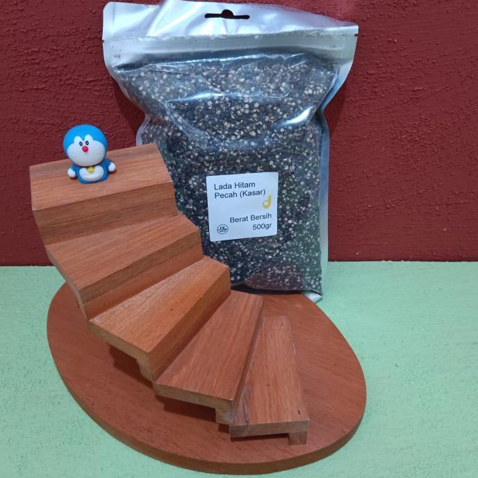 

Lada Hitam Kasar 500 gram / Cracked Black Pepper 1/2 kg Pecah DS10