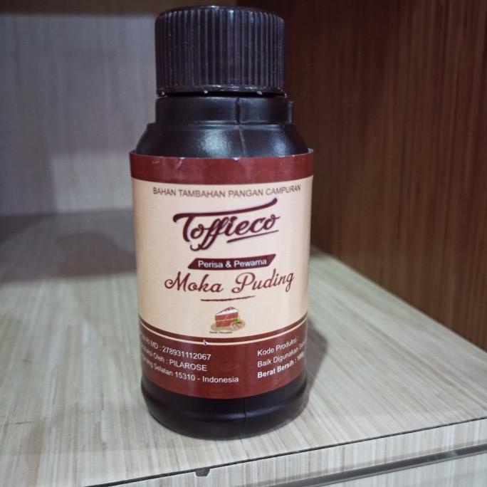 

] Toffieco Pasta Moka Puding Mocca Pudding 100g