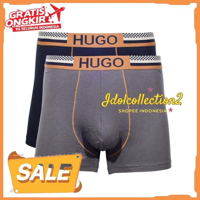 HUGO SPORT BOXER BX 02-645 - CELANA DALAM PRIA PODUK BAHAN BERKUALITAS 