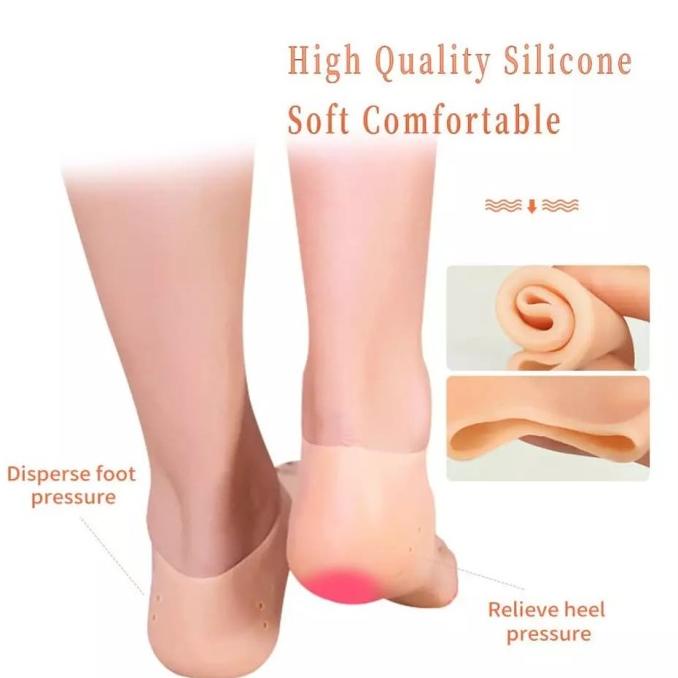 Insole Pelindung Tumit / Insole Silicone / Insole Lembut Elastis