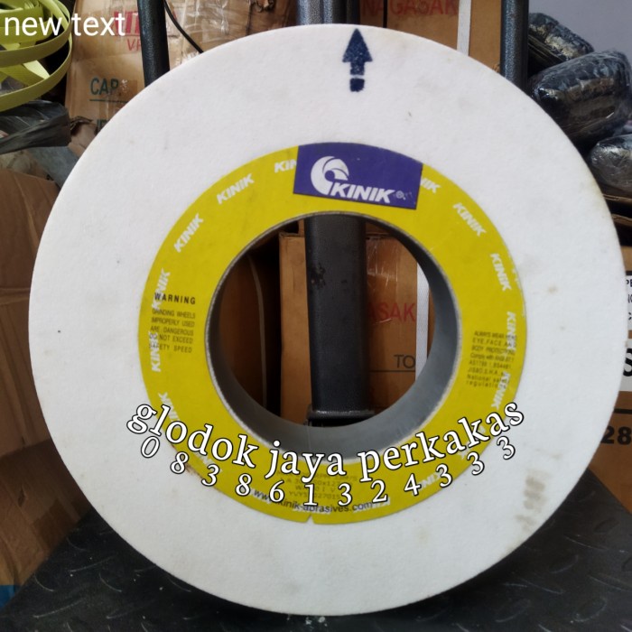 ✅Sale Kinik Grinding Wheel Poles Asah 305X50X127.00 Wa 80 Lv Batu Kinik Diskon