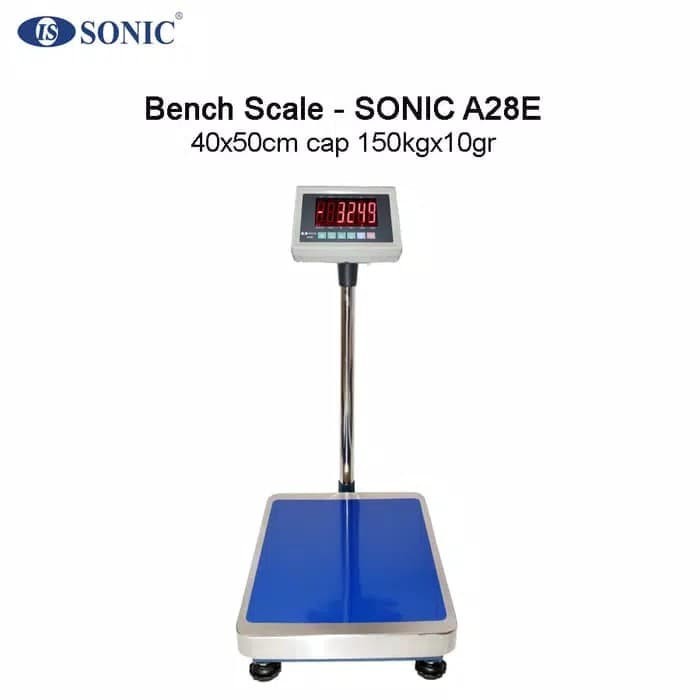 ✅Ori Timbangan Barang 100Kg / Timbangan Duduk Sonic A28E 100 Kg Limited