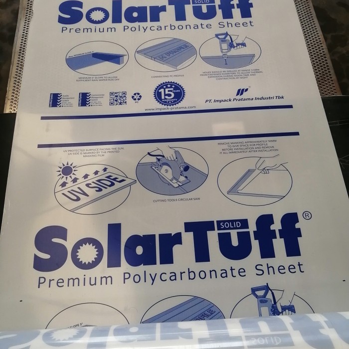 ✅Ori Solarflat 1.2Mm X 5M Terbaru