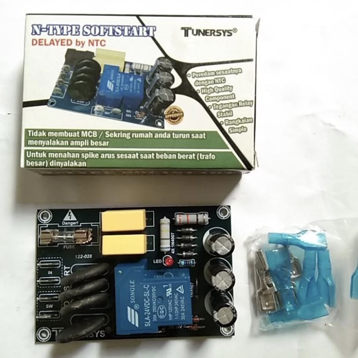 paling diminati] Tunersys Softstart NTC (20D-20) Relay 24V 30A TS N type Softstart