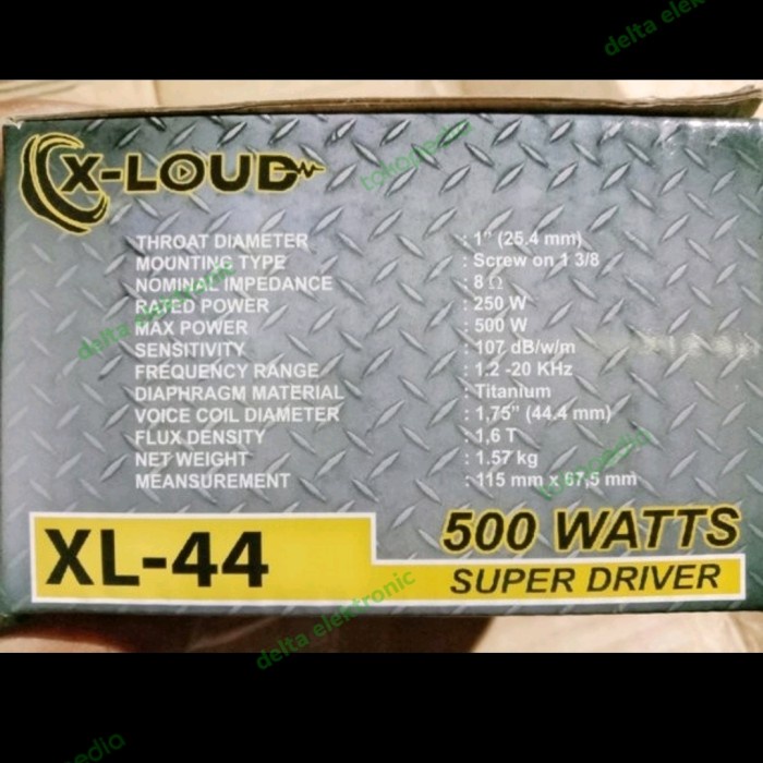 Driver Tweeter Xloud Xl44 Best