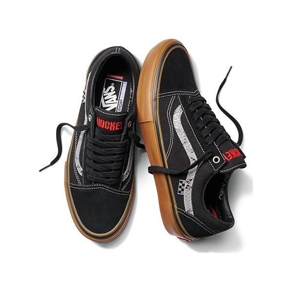 Big Sale Vans X Hockey Skate Old Skool Black Snake Pengiriman Cepat