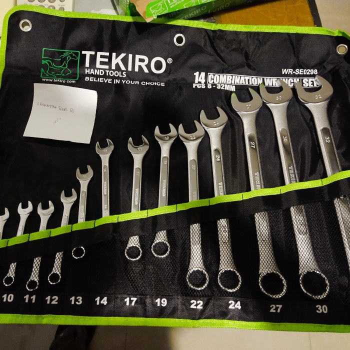 ✅Baru Kunci Pas Ring 1 Set 8-32 Merek Tekiro Diskon