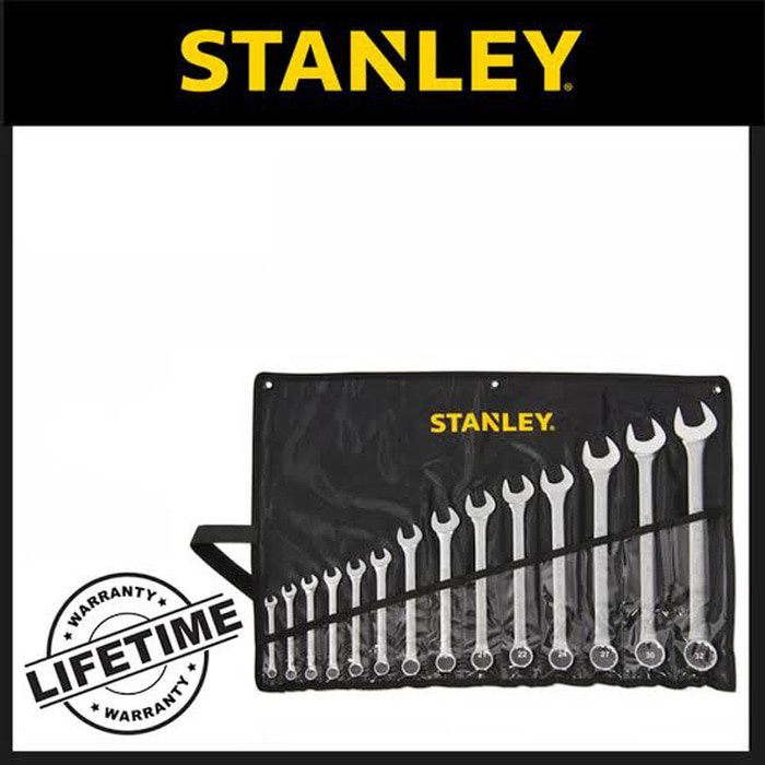 ✅Baru Kunci Ring Pas Stanley 14 Pcs Set 8-32 Mm Terbatas