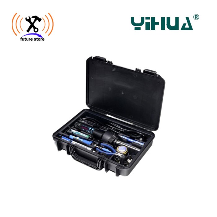 [Original] Solder Tangan Yihua 947-Iii Dan Blower Yihua 8858-I Dengan Box Excelln Diskon