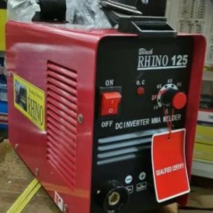 [Original] Mesin Las Travo Las Inverter Black Rhino Mma125 900 Watt Limited