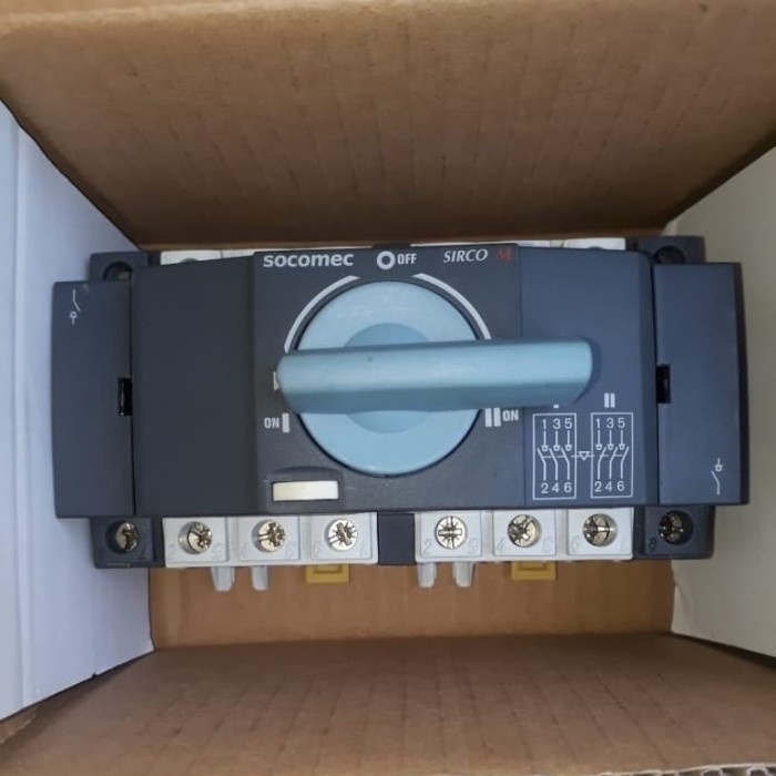 [Ori] Cos Socomec 4P 40A Cos Socomec 40Amper Sircover 40A Terbaru