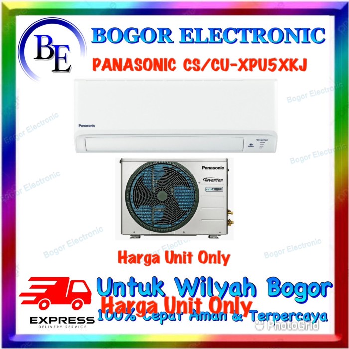 [New] Panasonic Ac 1/2 Pk Inverter  Cs/Cu-Xpu5Xkj  Xpu5Xkj Diskon