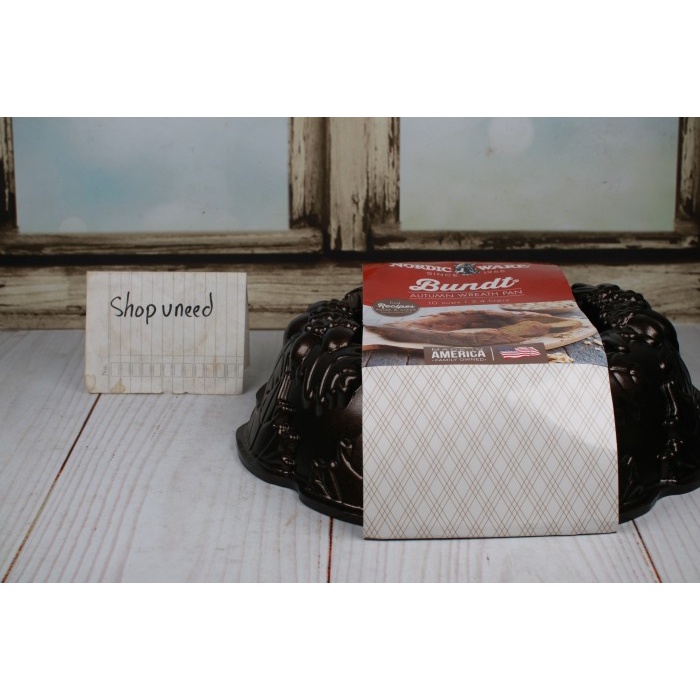 

[Baru] Loyang Kue Nordic Ware Bundt Autumn Wreath Pan Original Made In Usa Diskon