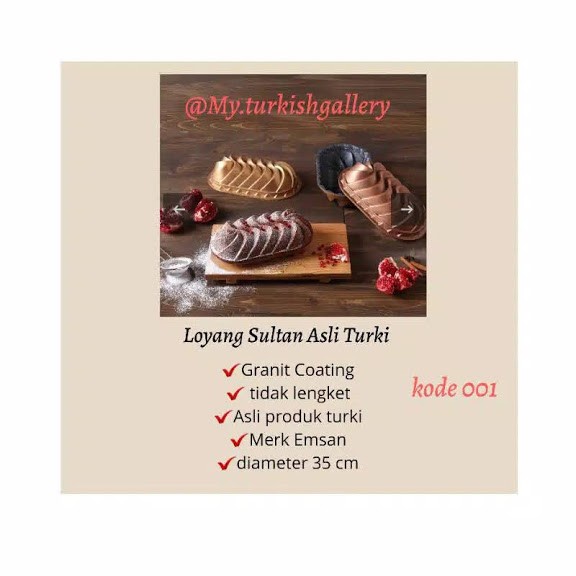 

[Baru] Loyang Sultan Turki Karaca Asli Original 24Cm Berkualitas
