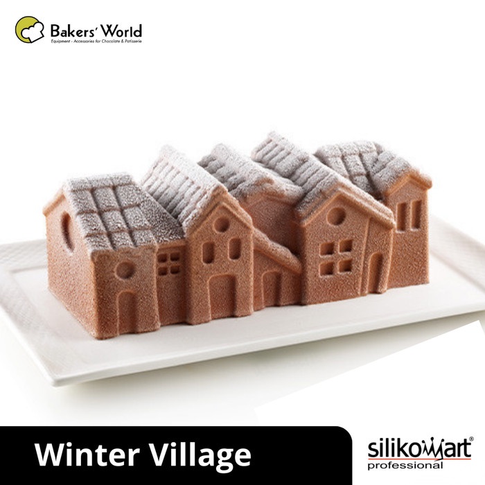 

[Baru] Cetakan Silikon - Silikomart Winter Village Terbaru