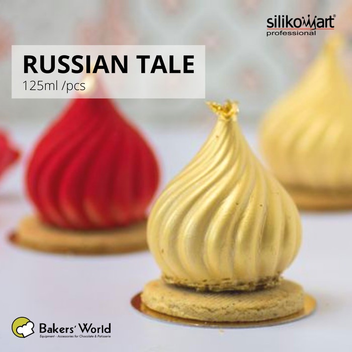 

[Baru] Cetakan Silikon - Silikomart Russian Tale 125Ml Limited