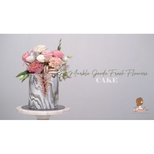 

[Baru] Marble Geode And Fresh Flower Cake Online Class Terbatas