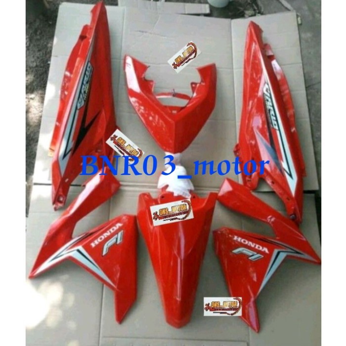 [New] Full Body Halus Motor Honda Vario 125/150 Led Lama 2015-2017 Merah Cab Terbatas