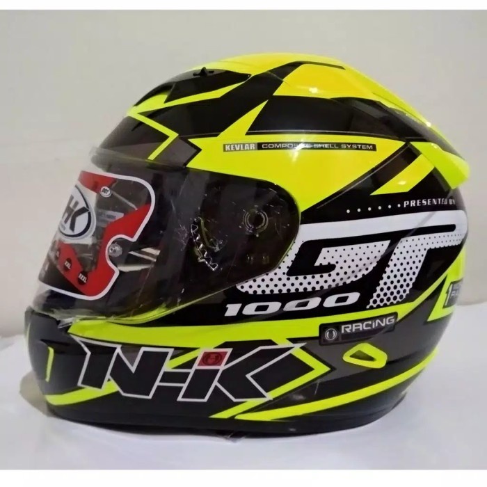 ✨Termurah Nhk Helm Gp1000 Star Black Yellow Berkualitas