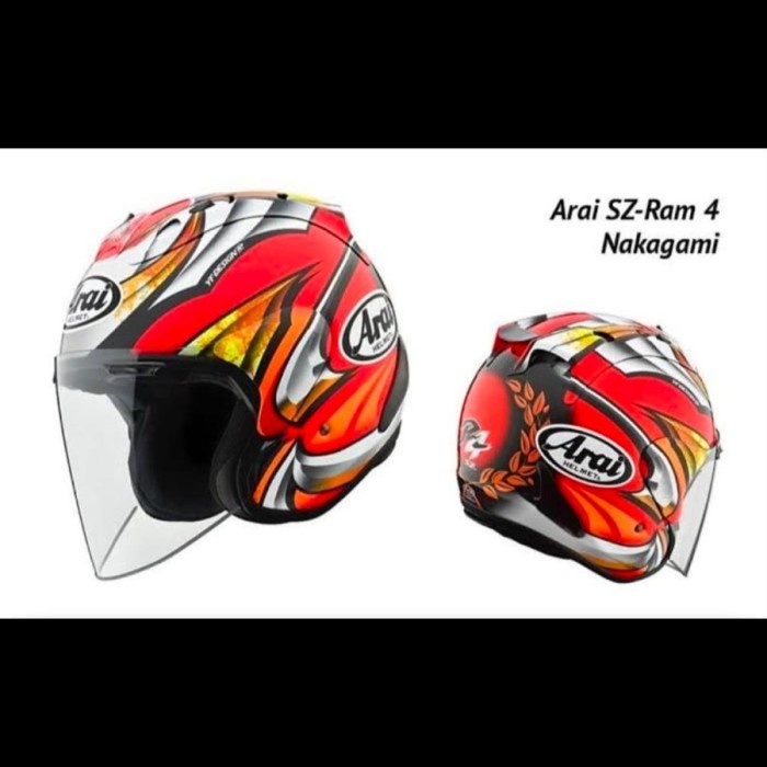 ✨Termurah Arai Helmet Sz-Ram 4 Nakagami Terbaru