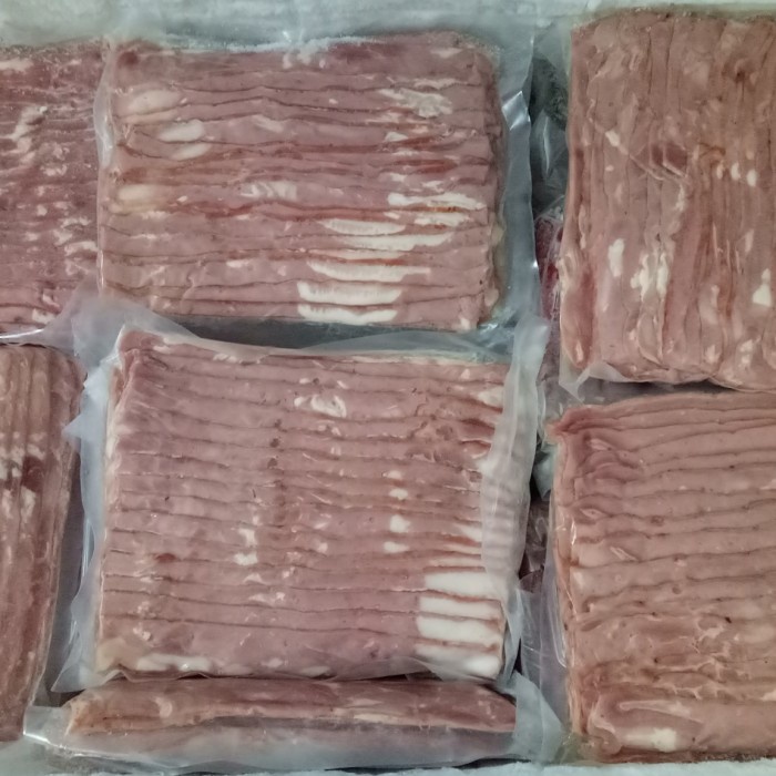 

Promo! Pork Bacon / Bacon babi 1kg