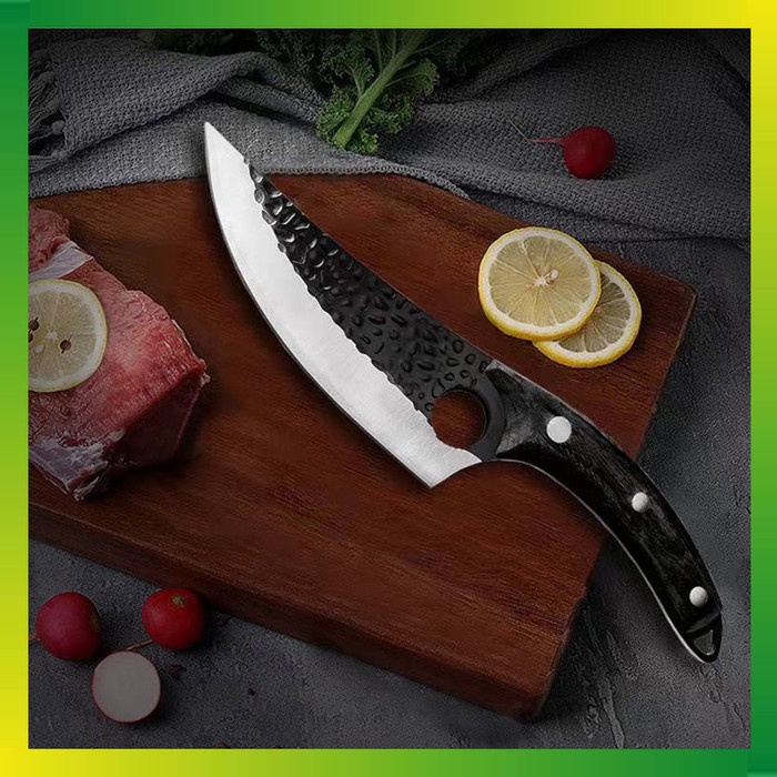 Pisau Dapur - Pisau Daging Super Tajam Stainless - Pisau Berburu