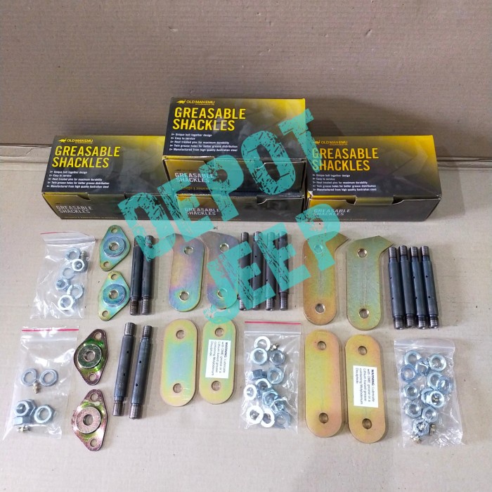 [Baru] Jeep Toyota Hardtop Fj40 Greasable PinShackle Old Man Emu Diskon