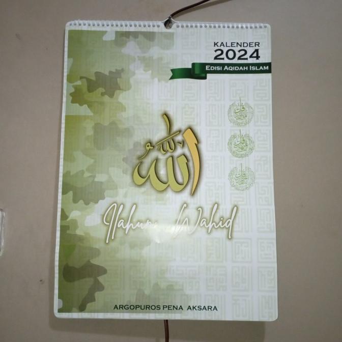 

Kalender 2024 Dinding, Edisi Aqidah Islam Kualitas Premium