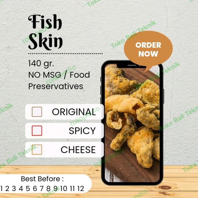 

Produk Unggulan] FISH SKIN SNACK - BEST SELLER