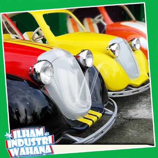 Odong odong BECAK CINTA KOMBI LENGKAP MESIN