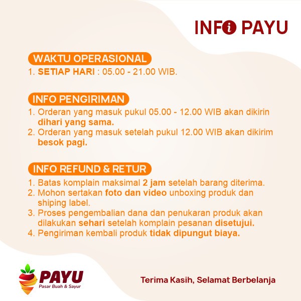 

Putih Premium2 Kg / 5 Kg