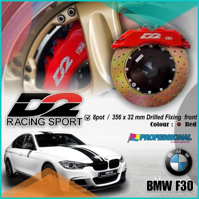 Aksesoris Rem caliper BBK Brake kit Brembo D2 Racing BMW F30 F-30 16no