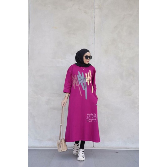MIDI DRESS OVERSIZE GYL AUTHENTIC