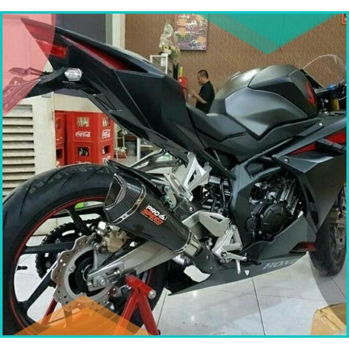 knalpot Prospeed Shark Predator Fullsystem TITANIUM CBR250RR,CBR 250RR