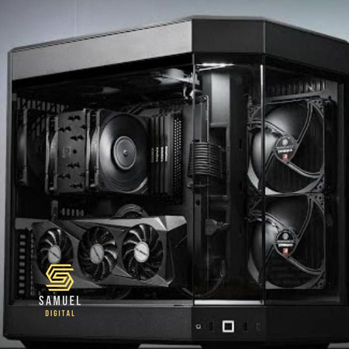 BLACK GAMING PC - I9 12900KF | RTX 4090 24GB | DDR5 64GB | NVNE - SAMUEL DIGITAL 90