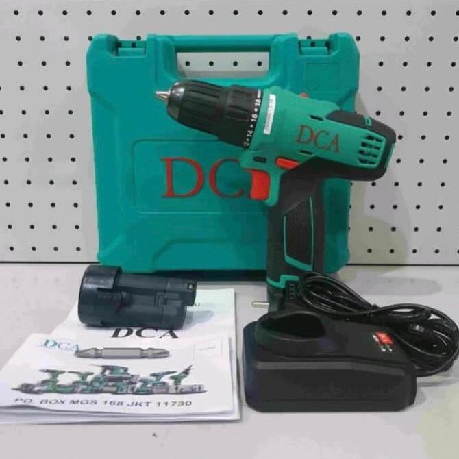 MESIN BOR BATERAI 12V DCA ADJZ1202E CORDLESS DRILL DRIVER DCA ADJZ1202 RIBKAMASYA0