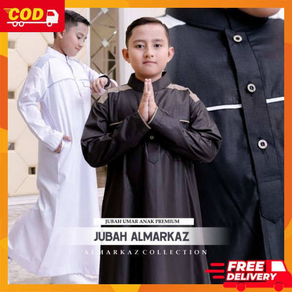 Busana Muslim Hadroh Gamis Anak Laki Laki Lebaran Gamis Anaj Pria Muslim Pakean Cowo Naju Jubah Tk S