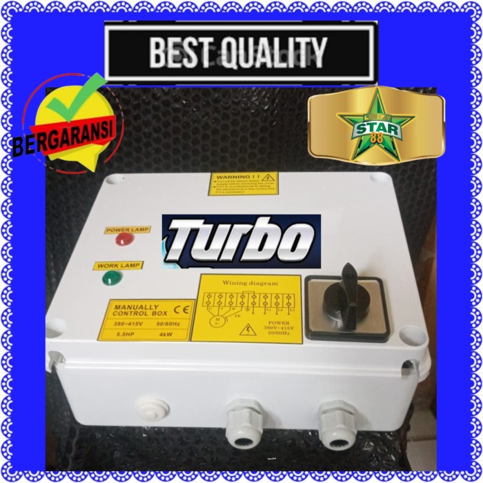 Promo Controlbox Pompa Satelit 5.5Hp 3Phase York 4Syk8-25T Submersible Pump Original