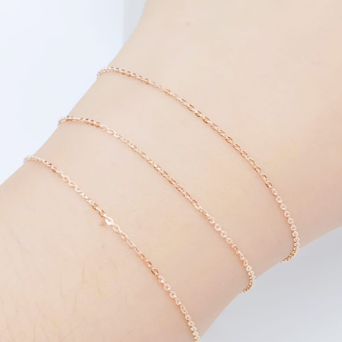 Gelang Nori Serut Polos 8K