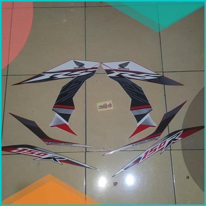 Striping RS 150R (Sonic 150R Philippine) 2019 Hitam Merah Putih Ori 16