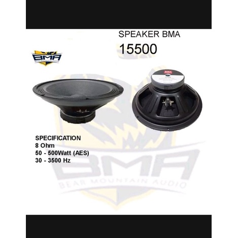 [FRG] speaker 15 inch original bma 15500