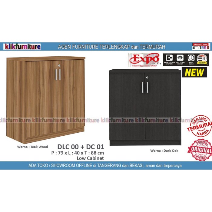 

DLC 00 EXPO + DC 01 EXPO LEMARI CABINET PENDEK
