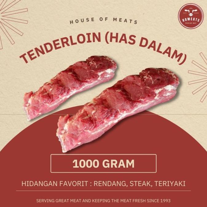 

Daging Sapi Lokal Segar Has Khas Lulur Dalam Be Tenderloin Fresh 1 Lulla.Olstore